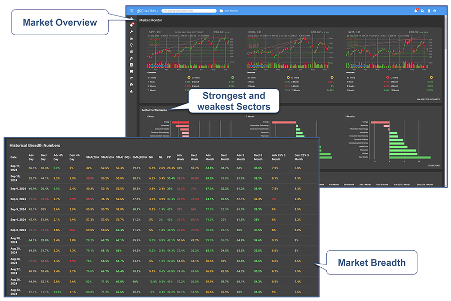 Market and Sector monitor