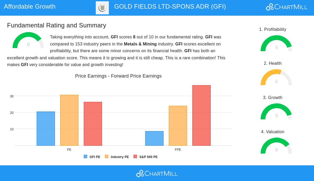 Gold Fields Ltd. mining operation