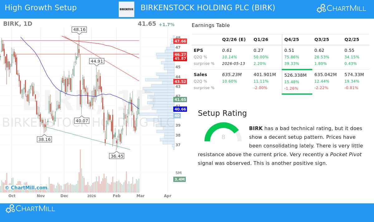 BIRKENSTOCK HOLDING PLC