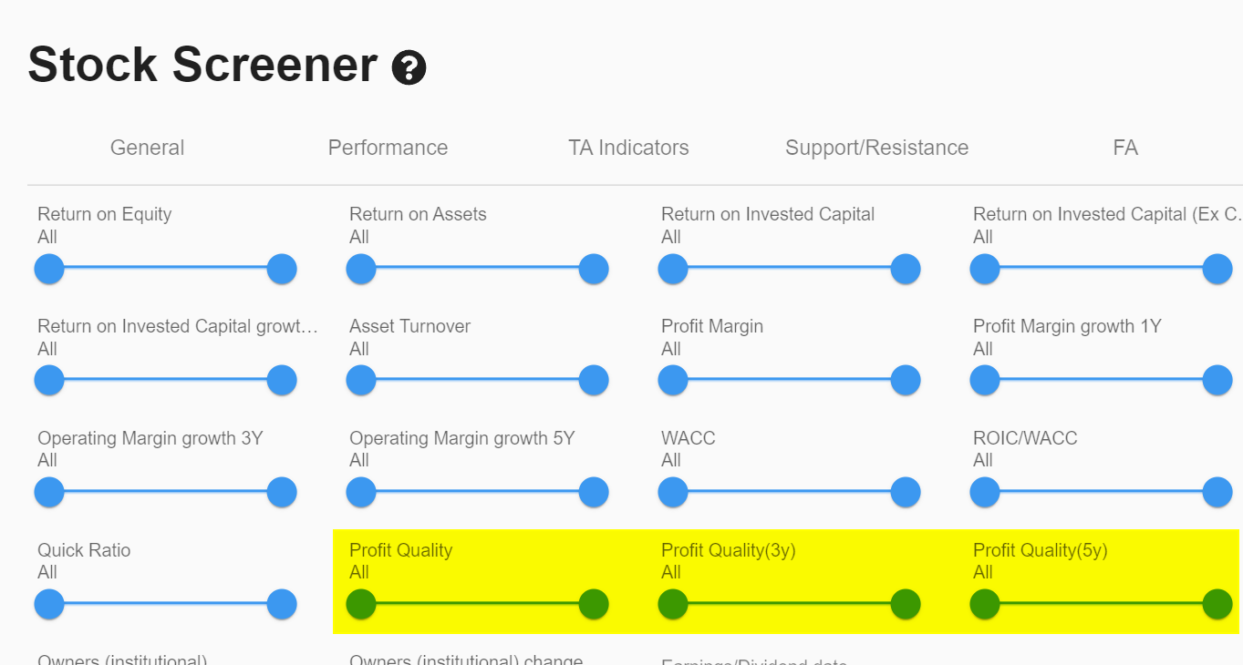 debt to free cash flow screener