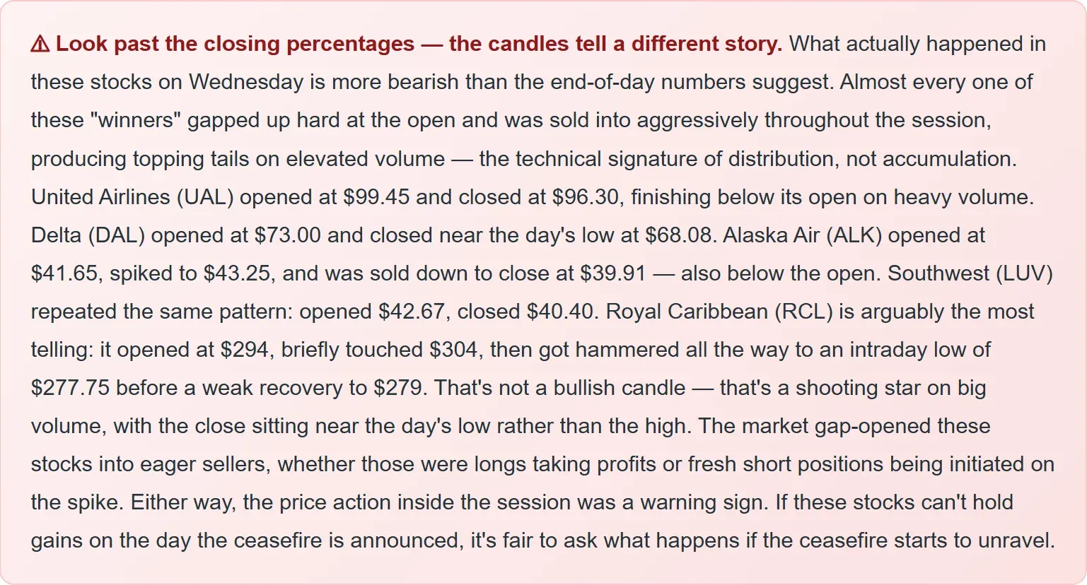 closing numbers don't tell the full story