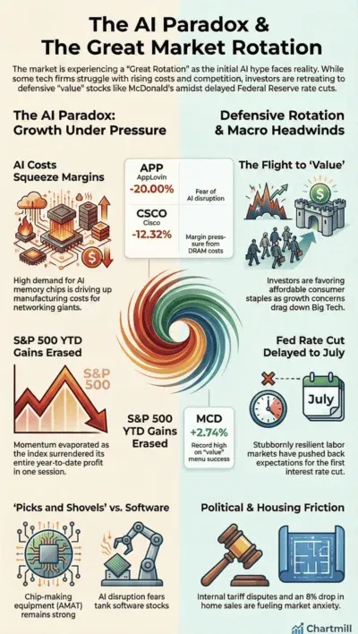 The AI Paradox Market Rotation